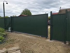 Откатные ворота 4500x2600 купить Москва