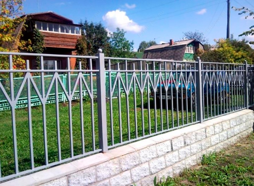 Сварной забор для загородного дома купить Москва