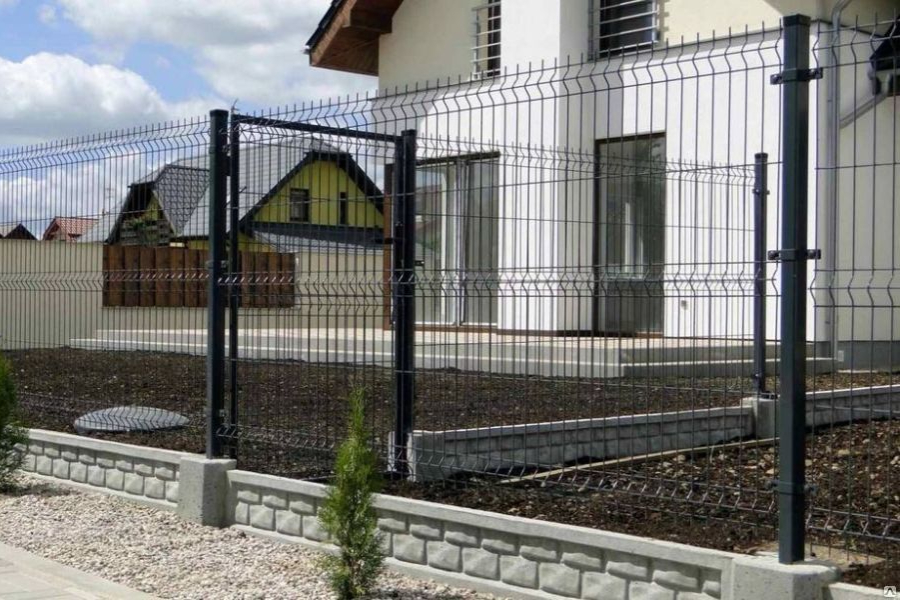 3D забор для дома купить Москва