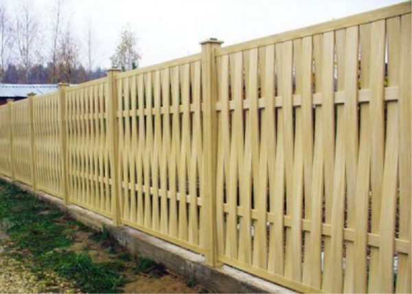 Забор для частного дома деревянный штакетник купить Москва
