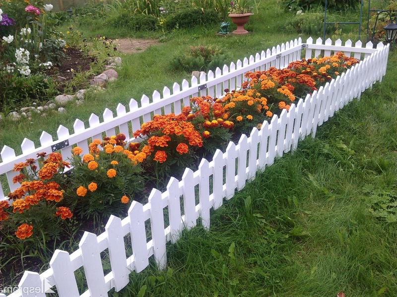 Садовый заборчик для клумбы или цветника | Статьи 
