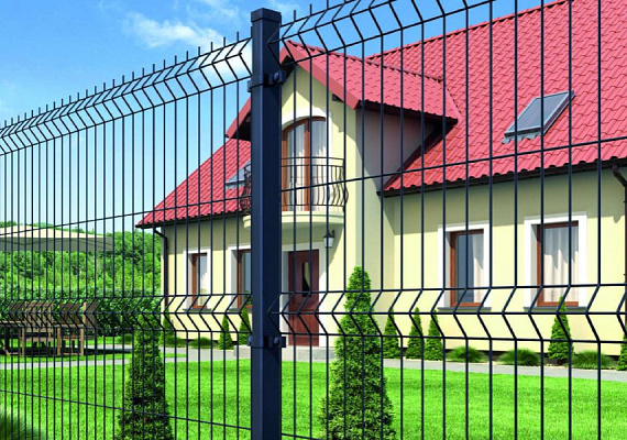 Забор из 3D сетки купить Москва