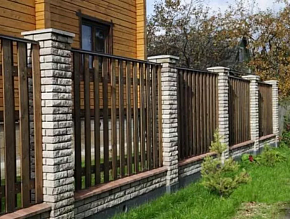 Забор на дачу деревянный купить Москва