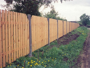 Дачный забор деревянный купить Москва