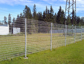 Забор из оцинкованной сетки купить Москва