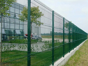 Забор 3 д для частного предприятия купить Москва